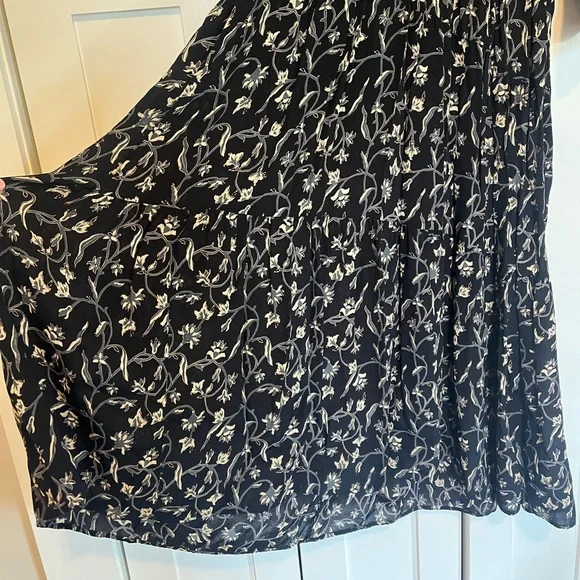 Doên Zinnia Dress, Scroll Print, Midi, Size M - Picture 9 of 12